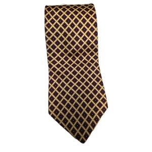Brooks Brothers Makers Vintage Geometric Silk Tie